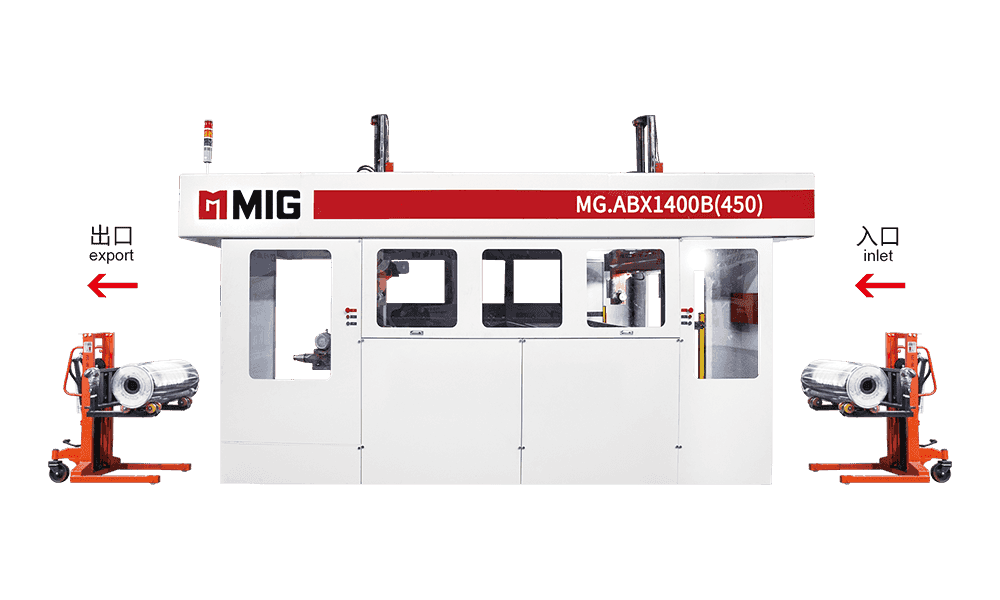 MG.ABX1400B (450) غسالة الألواح ذات الذراع المزدوج (داخل وخارج شاحنة الطباعة)