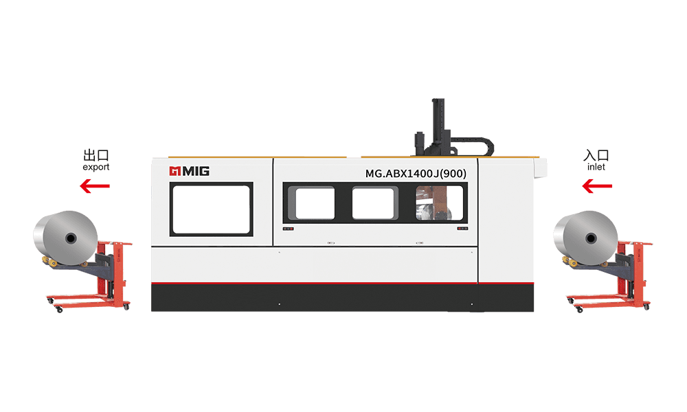 MG.ABX1400J(900) غسالة الألواح ذات القطر الكبير ذات الذراع الواحدة (داخل وخارج شاحنة الطباعة)